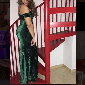 Velvet Gown